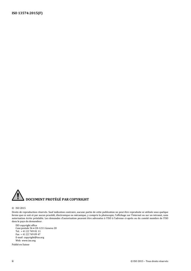 ISO 13574:2015 ISO 13574:2015 - Fours industriels et équipements thermiques associés -- Vocabulaire - Page 2 preview