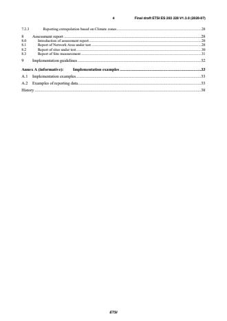 SIST ES 203 228 V1.3.1:2021 ETSI ES 203 228 V1.3.0 (2020-07) - Environmental Engineering (EE); Assessment of mobile network energy efficiency - Page 4 preview