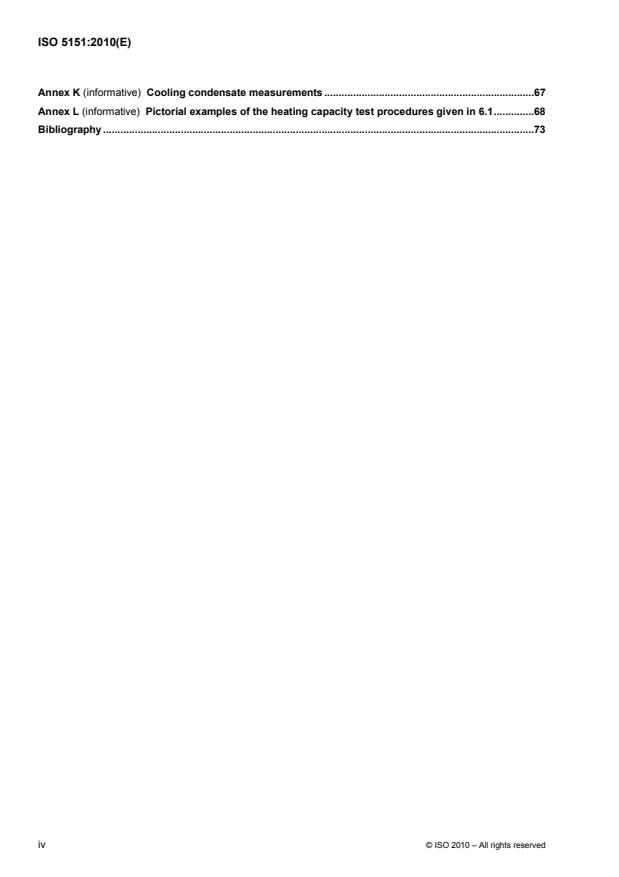 ISO 5151:2010 ISO 5151:2010 - Non-ducted air conditioners and heat pumps -- Testing and rating for performance - Page 4 preview