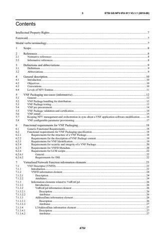 ETSI GS NFV-IFA 011 V3.1.1 (2018-08) - Network Functions Virtualisation (NFV) Release 3; Management and Orchestration; VNF Descriptor and Packaging Specification