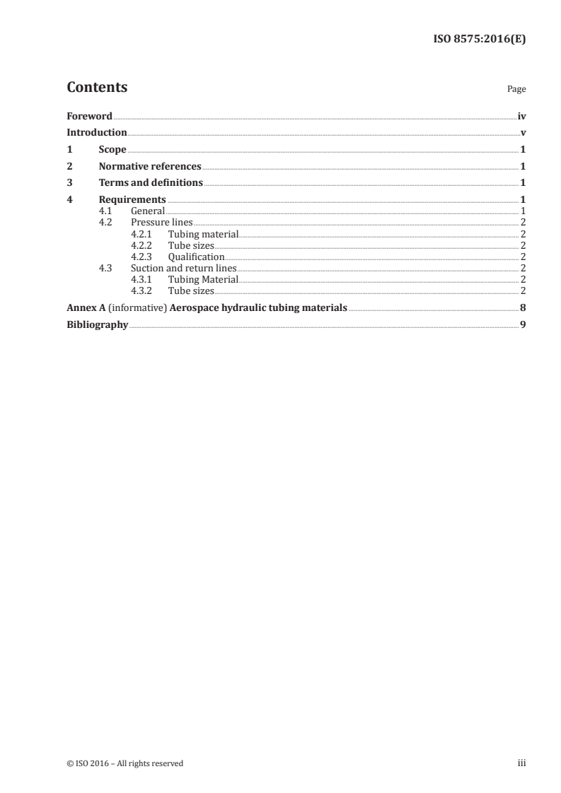 ISO 8575:2016 ISO 8575:2016 - Aerospace — Fluid systems — Hydraulic system tubing
Released:11/17/2016