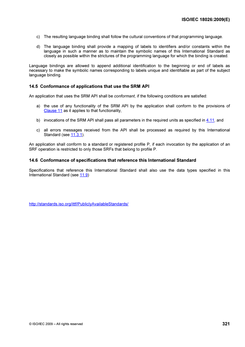 ISOIEC_18026E_CONFORMANCE - ISO/IEC 18026:2009 - Information technology — Spatial Reference Model (SRM)
Released:7/13/2009