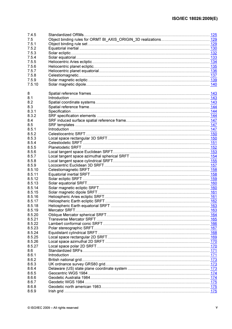 ISOIEC_18026E_TOC - ISO/IEC 18026:2009 - Information technology — Spatial Reference Model (SRM)
Released:7/13/2009