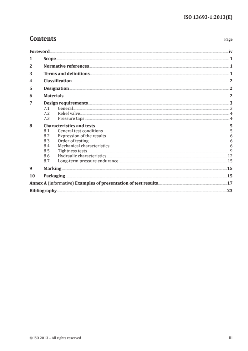 ISO 13693-1:2013 - Irrigation equipment — Safety devices for chemigation — Part 1: Small plastics valves for chemigation
Released:10. 01. 2013