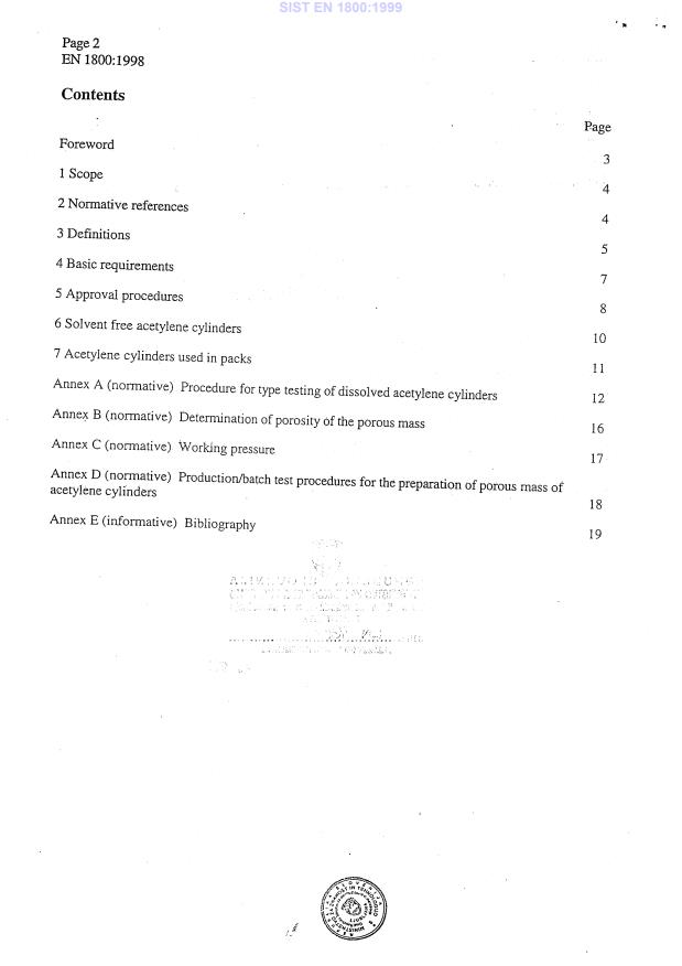 EN 1800:1998 EN 1800:1999 - Page 4 preview
