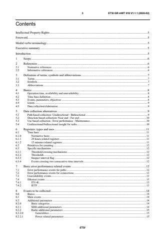 ETSI GR mWT 019 V1.1.1 (2020-02) - millimetre Wave Transmission (mWT); Error performance related evaluation in equipment