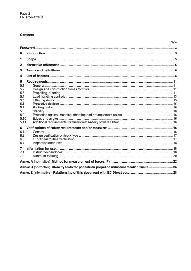 EN 1757-1:2001 EN 1757-1:2002 - Page 4 preview