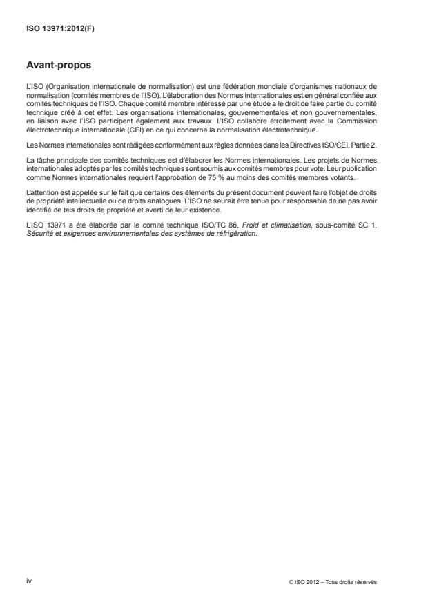 ISO 13971:2012 ISO 13971:2012 - Systemes de réfrigération et pompes a chaleur -- Éléments flexibles de tuyauterie, isolateurs de vibration, joints de dilatation et tubes non métalliques -- Exigences et classification - Page 4 preview