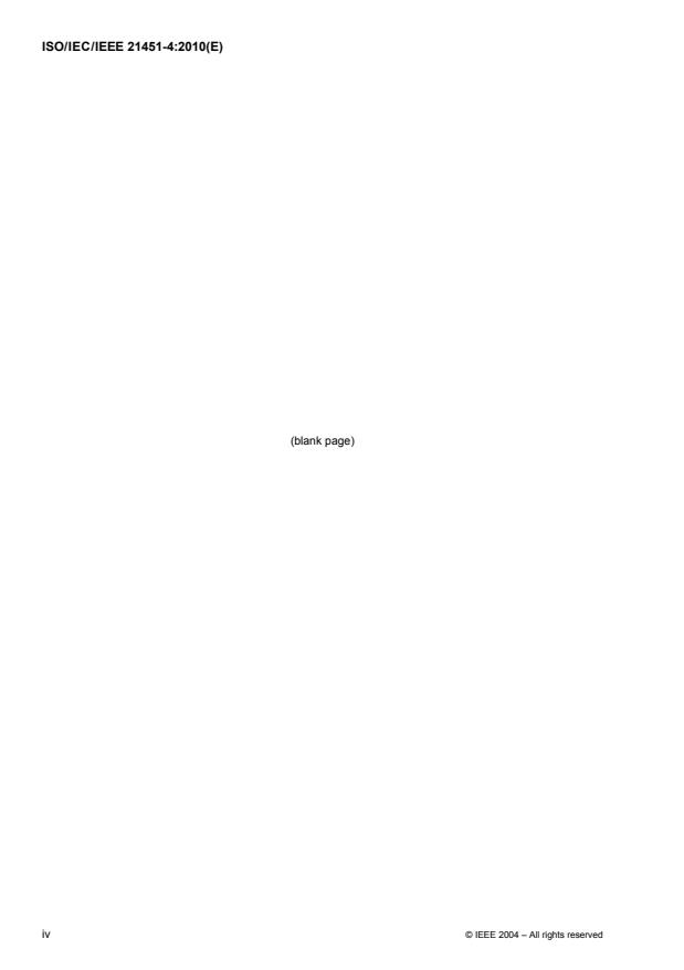 ISO/IEC/IEEE 21451-4:2010 ISO/IEC/IEEE 21451-4:2010 - Information technology -- Smart transducer interface for sensors and actuators - Page 4 preview
