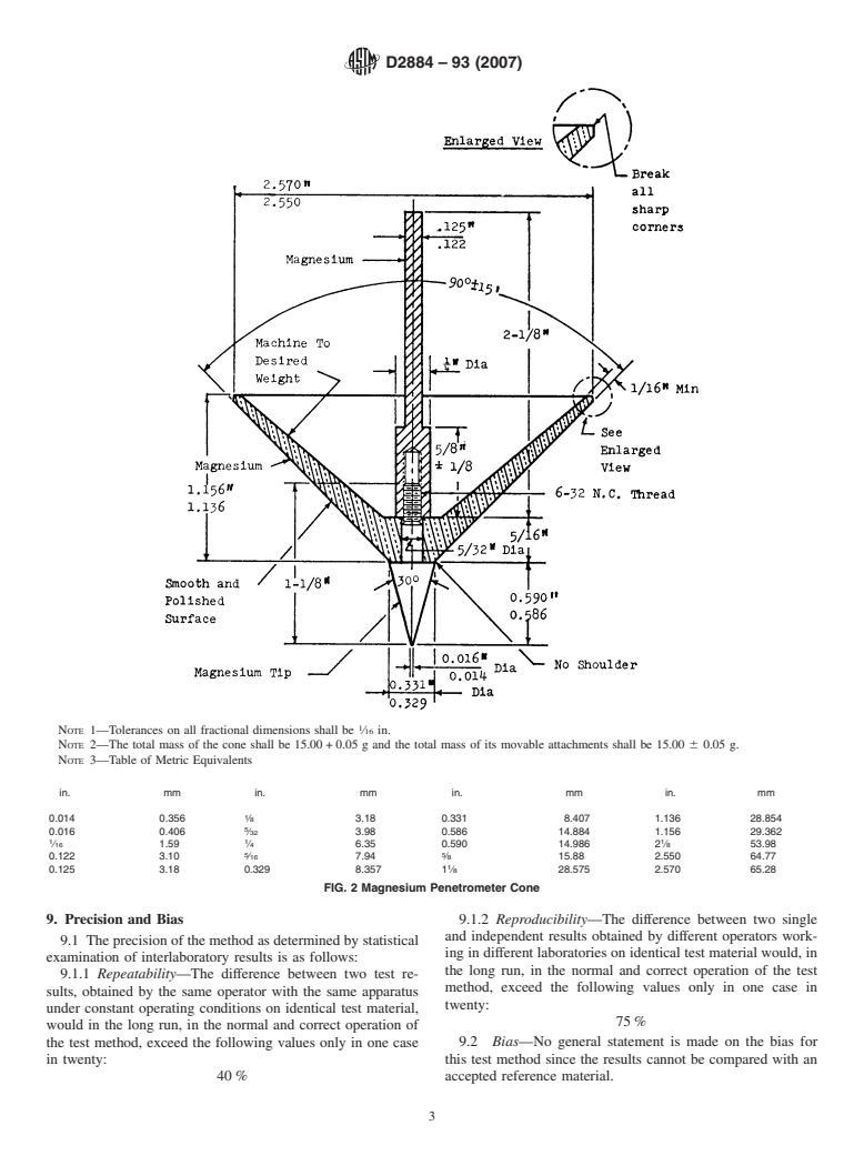 ASTM D2884-93(2007) - Standard Test Method for Yield Stress of Heterogeneous Propellants by Cone Penetration Method