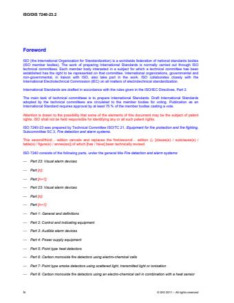 ISO 7240-23:2013 ISO 7240-23:2013 - Fire detection and alarm systems - Page 4 preview