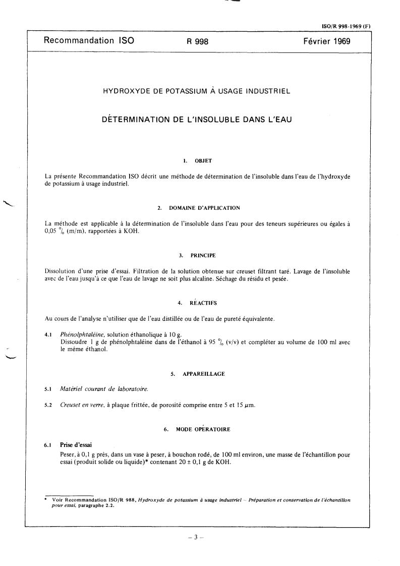 ISO/R 998:1969 - Withdrawal of ISO/R 998-1969
Released:2/1/1969