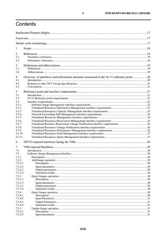ETSI GS NFV-IFA 005 V2.5.1 (2018-08) - Network Functions Virtualisation (NFV) Release 2; Management and Orchestration; Or-Vi reference point - Interface and Information Model Specification