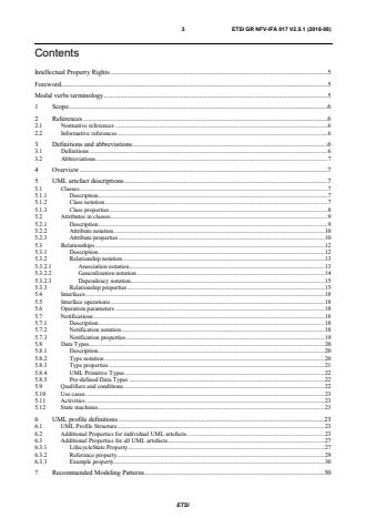 ETSI GR NFV-IFA 017 V2.5.1 (2018-08) - Network Functions Virtualisation (NFV) Release 2; Information Modeling; UML Modeling Guidelines