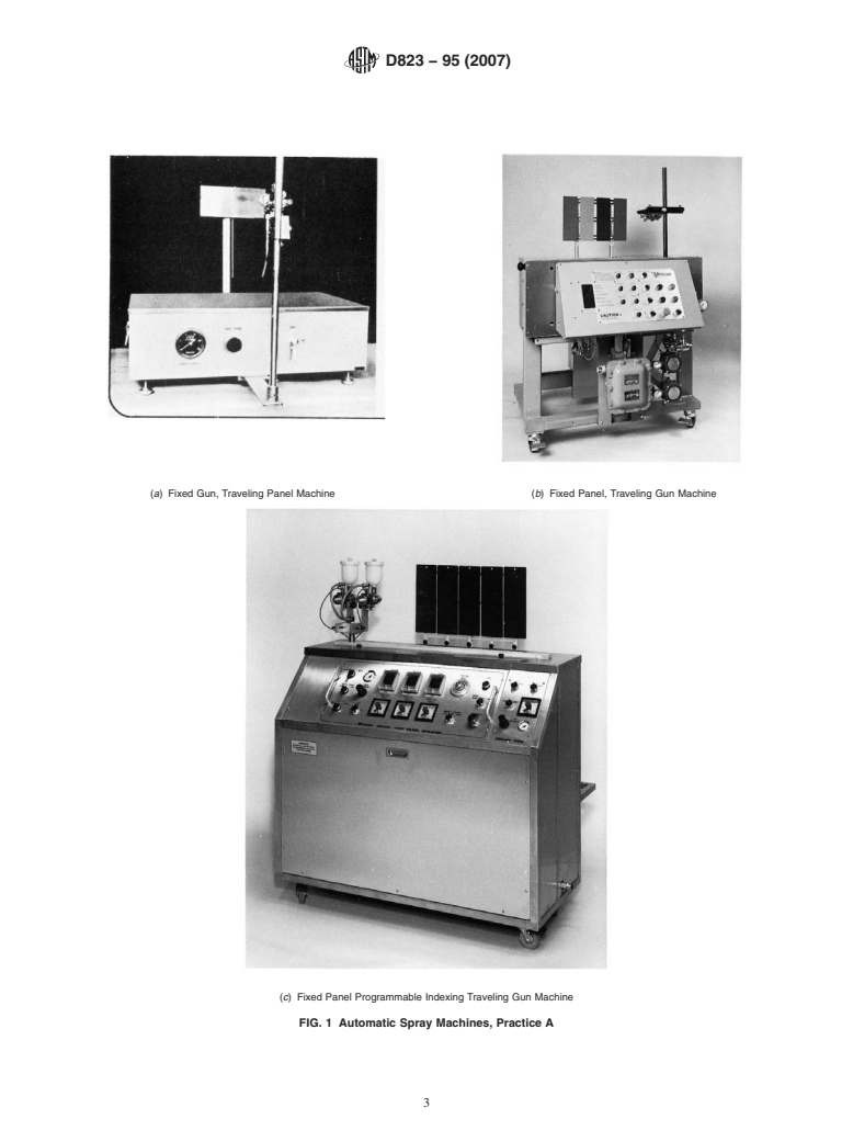 ASTM D823-95(2007) - Standard Practices for Producing Films of Uniform Thickness of Paint, Varnish, and Related Products on Test Panels