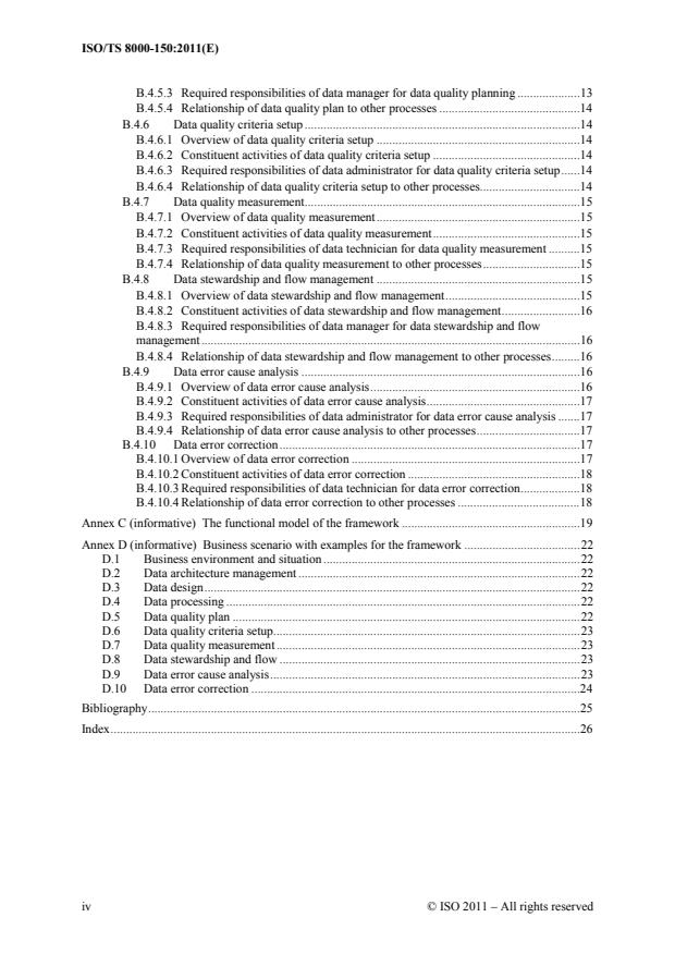 ISO/TS 8000-150:2011 ISO/TS 8000-150:2011 - Data quality - Page 4 preview