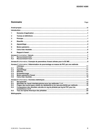 ISO 14389:2014 - Textiles -- Détermination de la teneur en phtalates -- Méthode au tétrahydrofurane