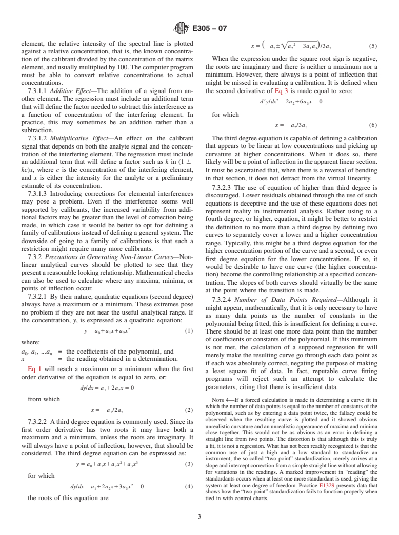 ASTM E305-07 - Standard Practice for Establishing and Controlling Atomic Emission Spectrochemical Analytical Curves