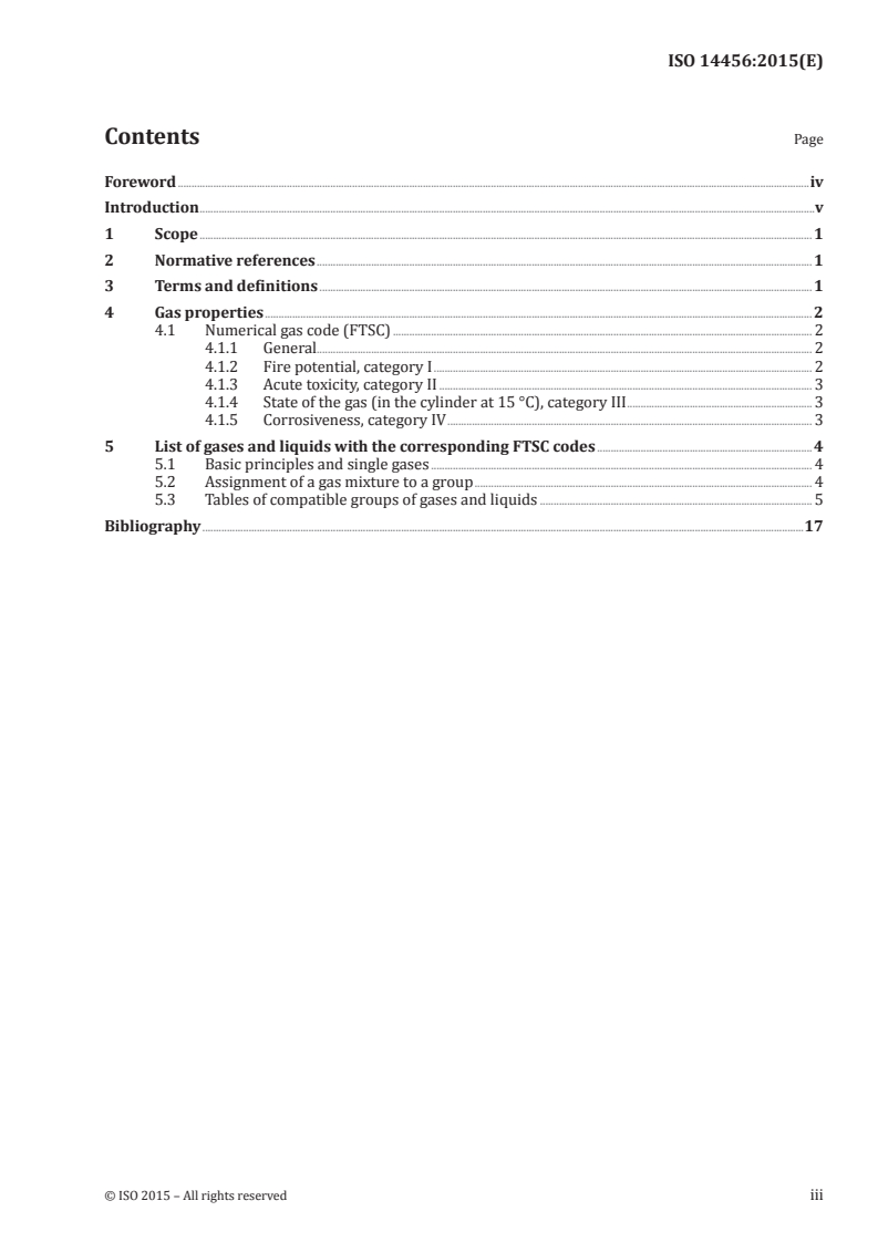 ISO 14456:2015 ISO 14456:2015 - Gas cylinders — Gas properties and associated classification (FTSC) codes
Released:9/21/2015