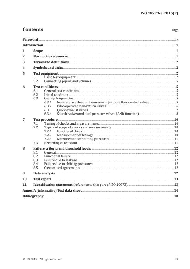 ISO 19973-5:2015 - Pneumatic fluid power -- Assessment of component reliability by testing