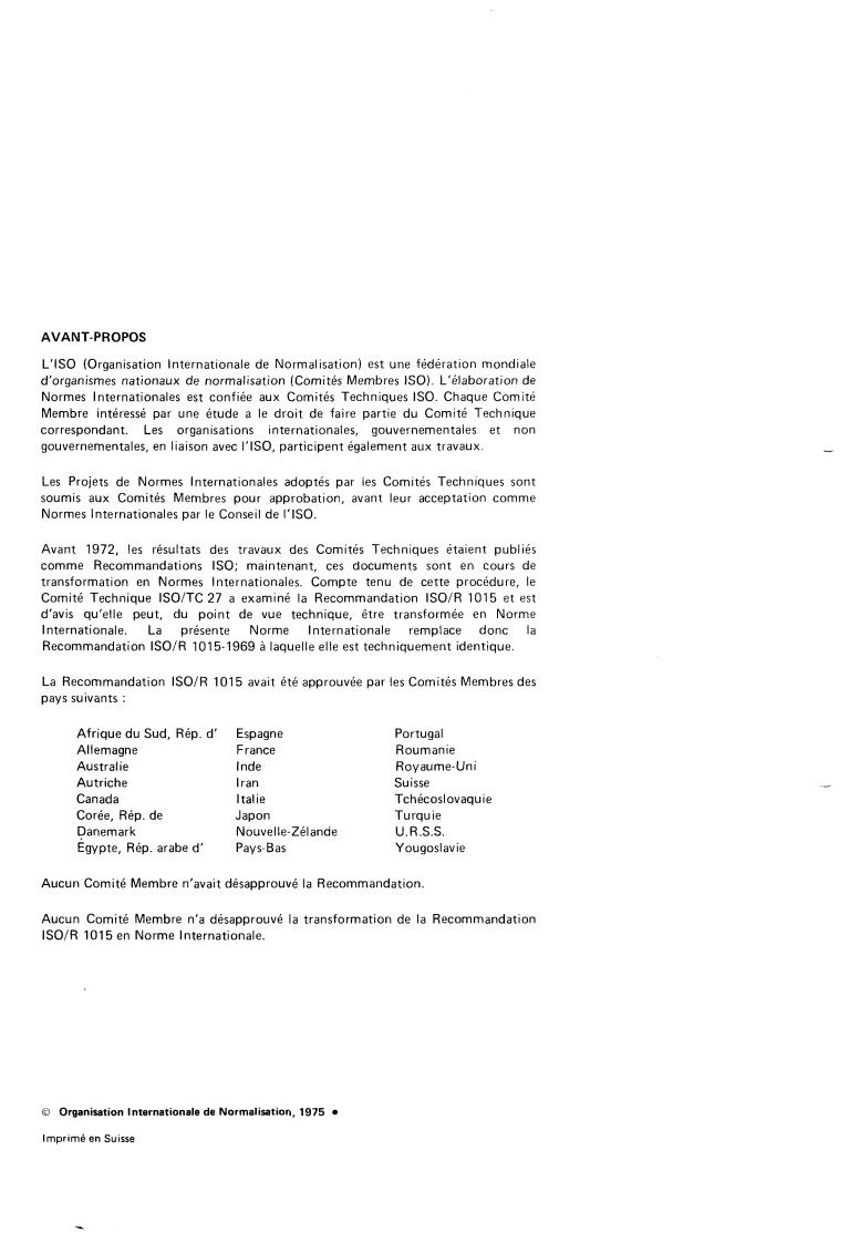 ISO 1015:1975 ISO 1015:1975 - Brown coals and lignites — Determination of moisture content — Direct volumetric method
Released:11/1/1975 - Page 2 preview