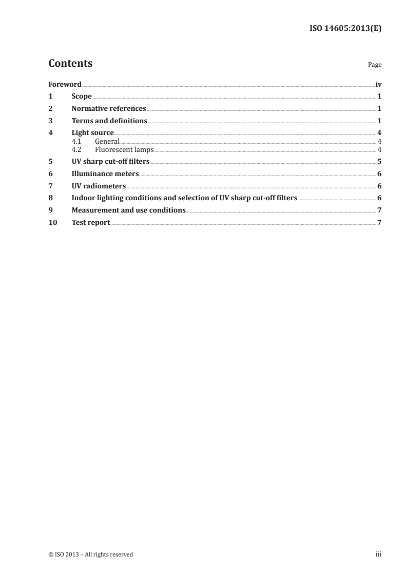 ISO 14605:2013 - Fine ceramics (advanced ceramics, advanced technical ceramics) — Light source for testing semiconducting photocatalytic materials used under indoor lighting environment
Released:10/14/2013