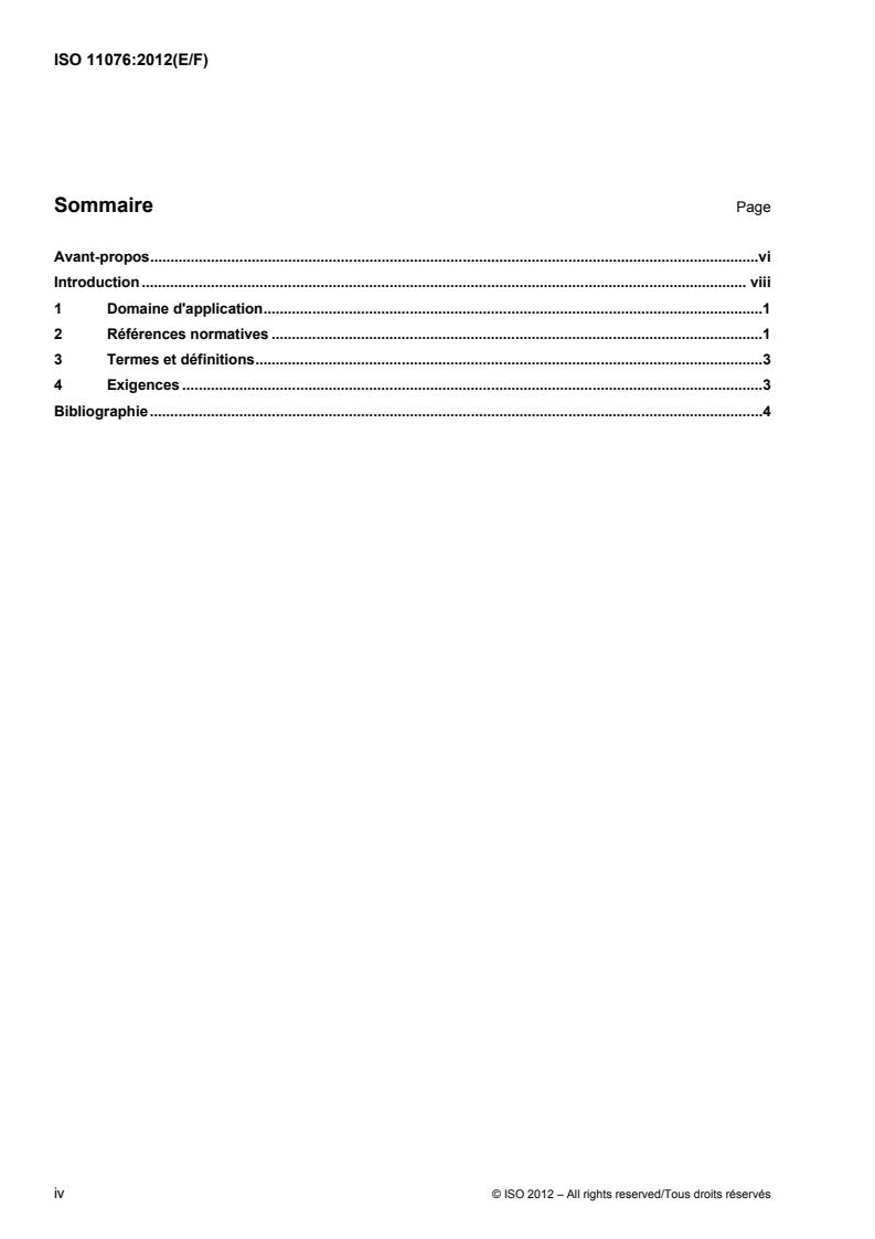 ISO 11076:2012 ISO 11076:2012 - Page 4 preview