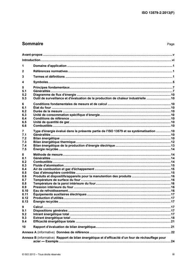 ISO 13579-2:2013 - Fours industriels et équipements associés -- Méthode de mesure du bilan énergétique et de calcul de l'efficacité