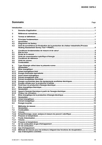 ISO 13579-2:2013 - Fours industriels et équipements associés -- Méthode de mesure du bilan énergétique et de calcul de l'efficacité