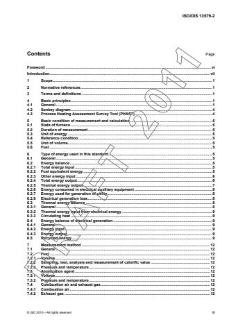 ISO 13579-2:2013 - Industrial furnaces and associated processing equipment -- Method of measuring energy balance and calculating efficiency