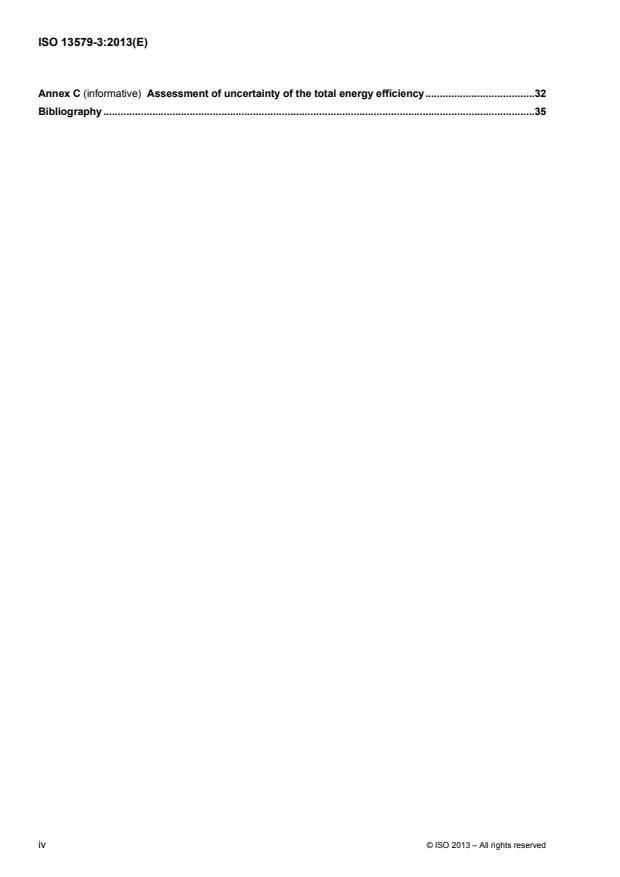 ISO 13579-3:2013 ISO 13579-3:2013 - Industrial furnaces and associated processing equipment -- Method of measuring energy balance and calculating efficiency - Page 4 preview