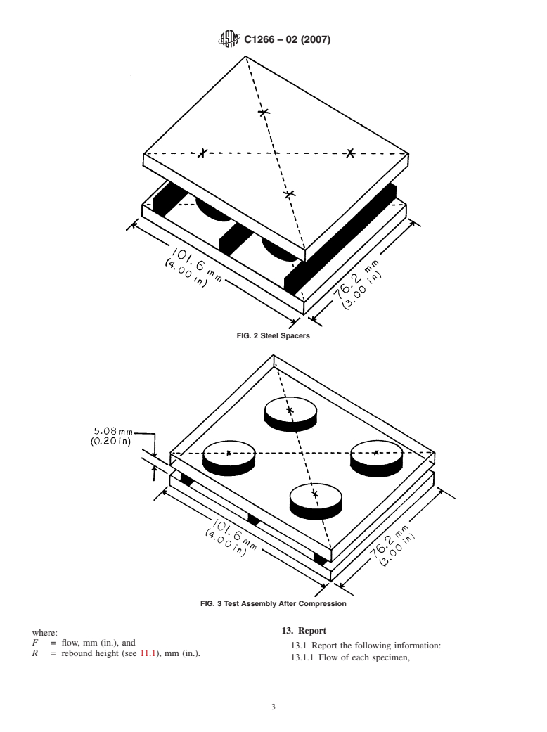 ASTM C1266-02(2007) - Standard Test Method for Flow Characteristics of Preformed Tape Sealants