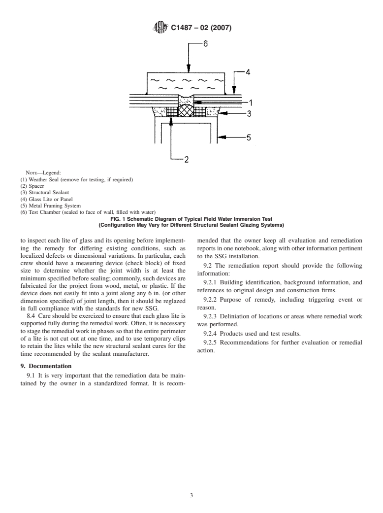 ASTM C1487-02(2007) - Standard Guide for Remedying Structural Silicone Glazing