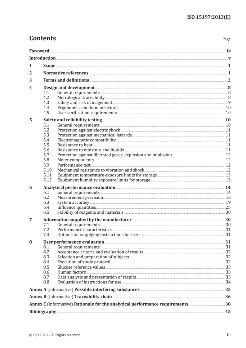 ISO 15197:2013 - In vitro diagnostic test systems — Requirements for blood-glucose monitoring systems for self-testing in managing diabetes mellitus
Released:5/14/2013