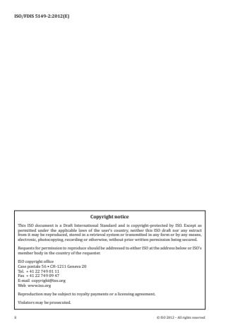 ISO 5149-2:2014 ISO 5149-2:2014 - Refrigerating systems and heat pumps -- Safety and environmental requirements - Page 2 preview