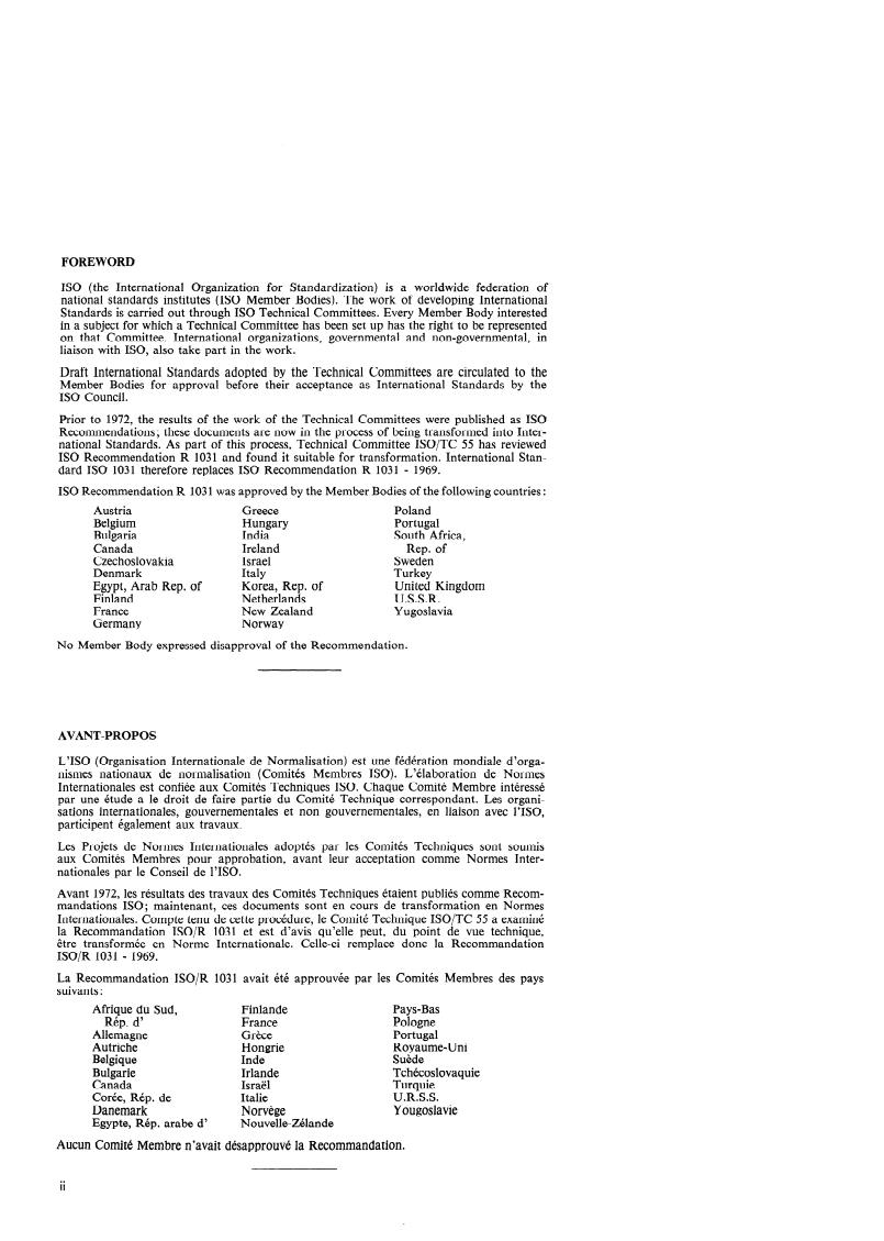 ISO 1031:1974 ISO 1031:1974 - Page 2 preview