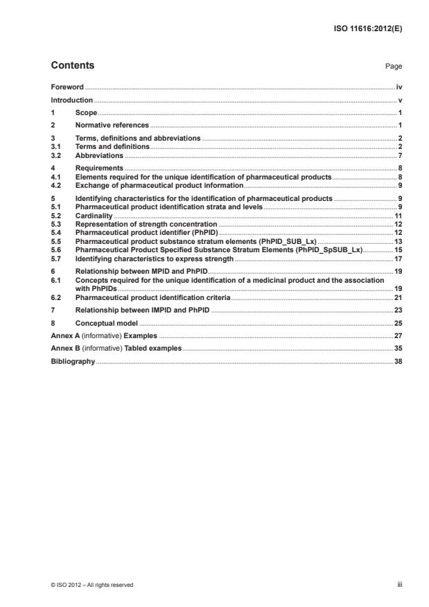 ISO 11616:2012 - Health informatics -- Identification of medicinal products -- Data elements and structures for the unique identification and exchange of regulated pharmaceutical product information