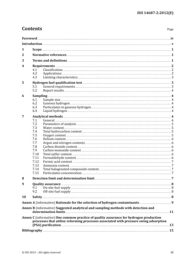 ISO 14687-2:2012 - Hydrogen fuel -- Product specification