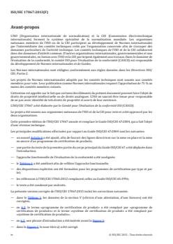 ISO/IEC 17067:2013 - Évaluation de la conformité -- Éléments fondamentaux de la certification de produits et lignes directrices pour les programmes de certification de produits - Page 4 preview