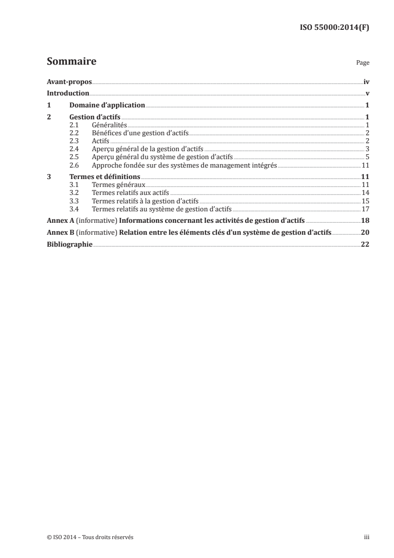 ISO 55000:2014 - Gestion d'actifs — Aperçu général, principes et terminologie
Released:18. 07. 2014