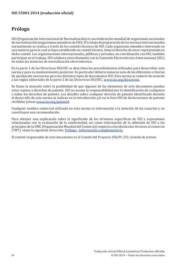 ISO 55001:2014 ISO 55001:2014 - Asset management -- Management systems -- Requirements - Page 4 preview