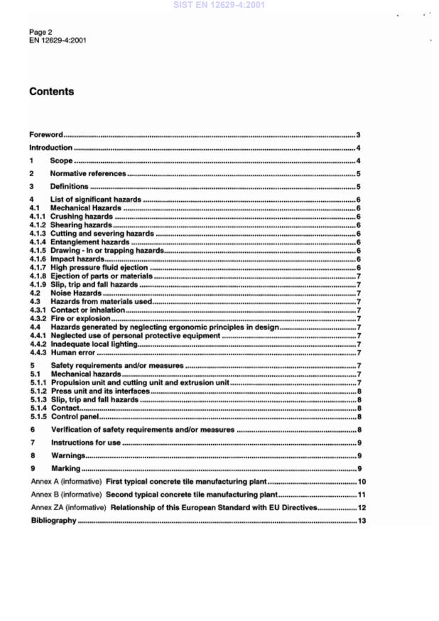 EN 12629-4:2001 EN 12629-4:2001 - Page 4 preview