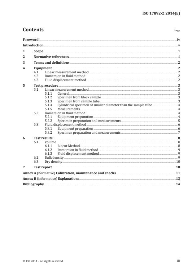 ISO 17892-2:2014 - Geotechnical investigation and testing -- Laboratory testing of soil