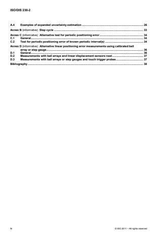 ISO 230-2:2014 ISO 230-2:2014 - Test code for machine tools - Page 4 preview
