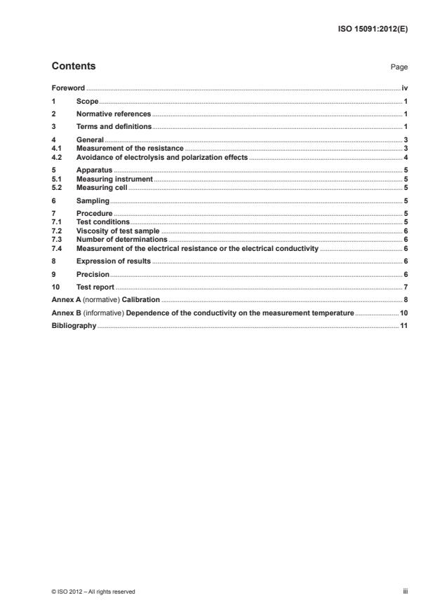 ISO 15091:2012 - Paints and varnishes -- Determination of electrical conductivity and resistance