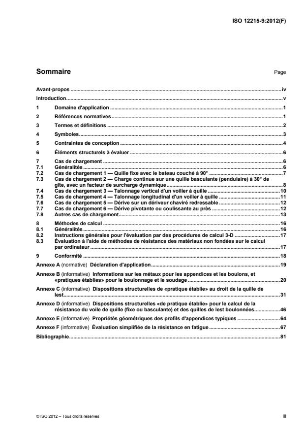 ISO 12215-9:2012 - Petits navires -- Construction de coques et échantillonnage