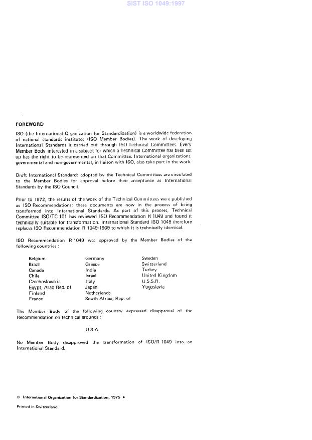 SIST ISO 1049:1997 SIST ISO 1049:1997 - Page 4 preview