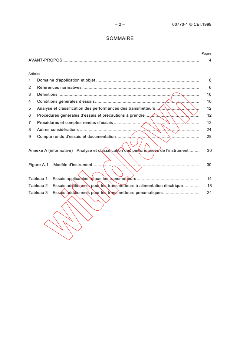 IEC 60770-1:1999 IEC 60770-1:1999 - Transmitters for use in industrial-process control systems - Part 1: Methods for performance evaluation
Released:2/26/1999
Isbn:2831846668 - Page 4 preview
