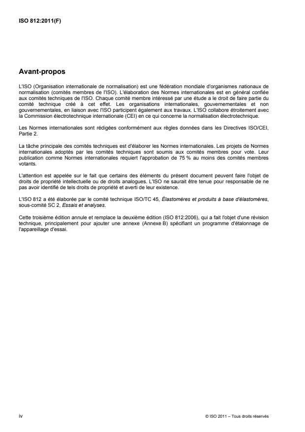 ISO 812:2011 ISO 812:2011 - Caoutchouc vulcanisé ou thermoplastique -- Détermination de la fragilité a basse température - Page 4 preview