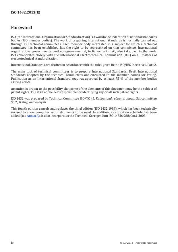 ISO 1432:2013 ISO 1432:2013 - Rubber, vulcanized or thermoplastic -- Determination of low-temperature stiffening (Gehman test) - Page 4 preview